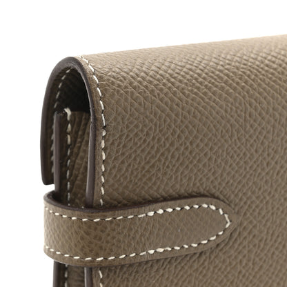 Hermes Epsom Kelly Longue Wallet Etoupe 9 of 9