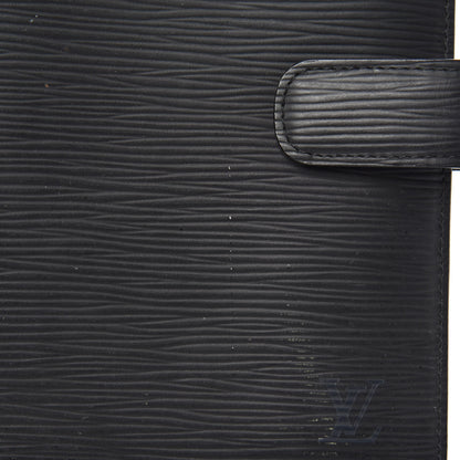 Louis Vuitton Epi Medium Ring Agenda Black 7 of 9