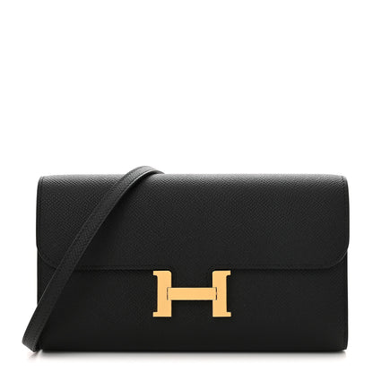 Hermes Epsom Constance Wallet To Go Black 1 of 10