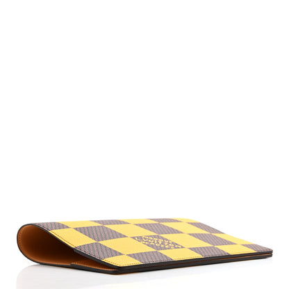 Louis Vuitton Damier Pop Auguste Notebook Cover Yellow 4 of 7