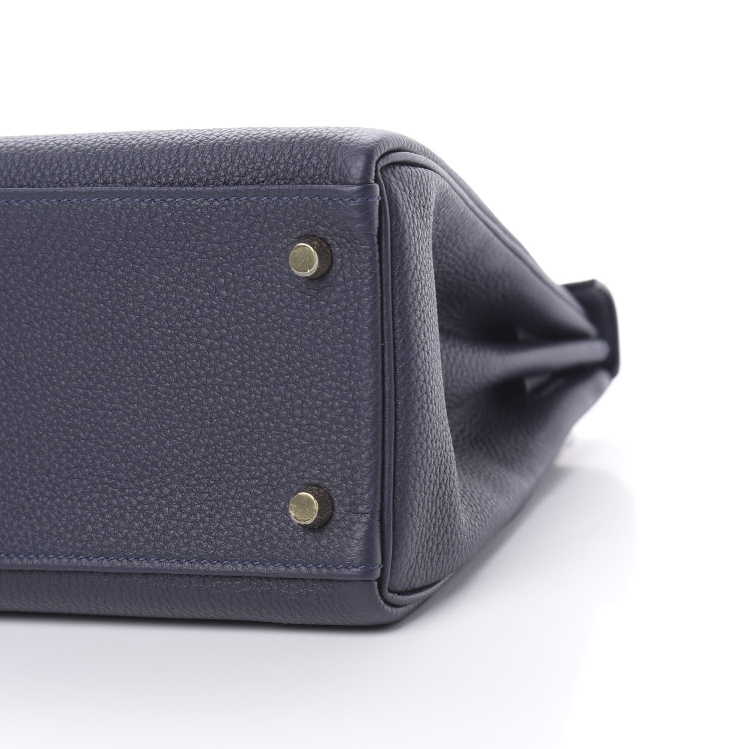 Hermes Togo Kelly Retourne 28 Bleu Nuit 10 of 11