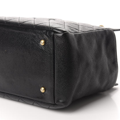 Chanel Caviar Quilted Petit Timeless Tote PTT Black 7 of 14