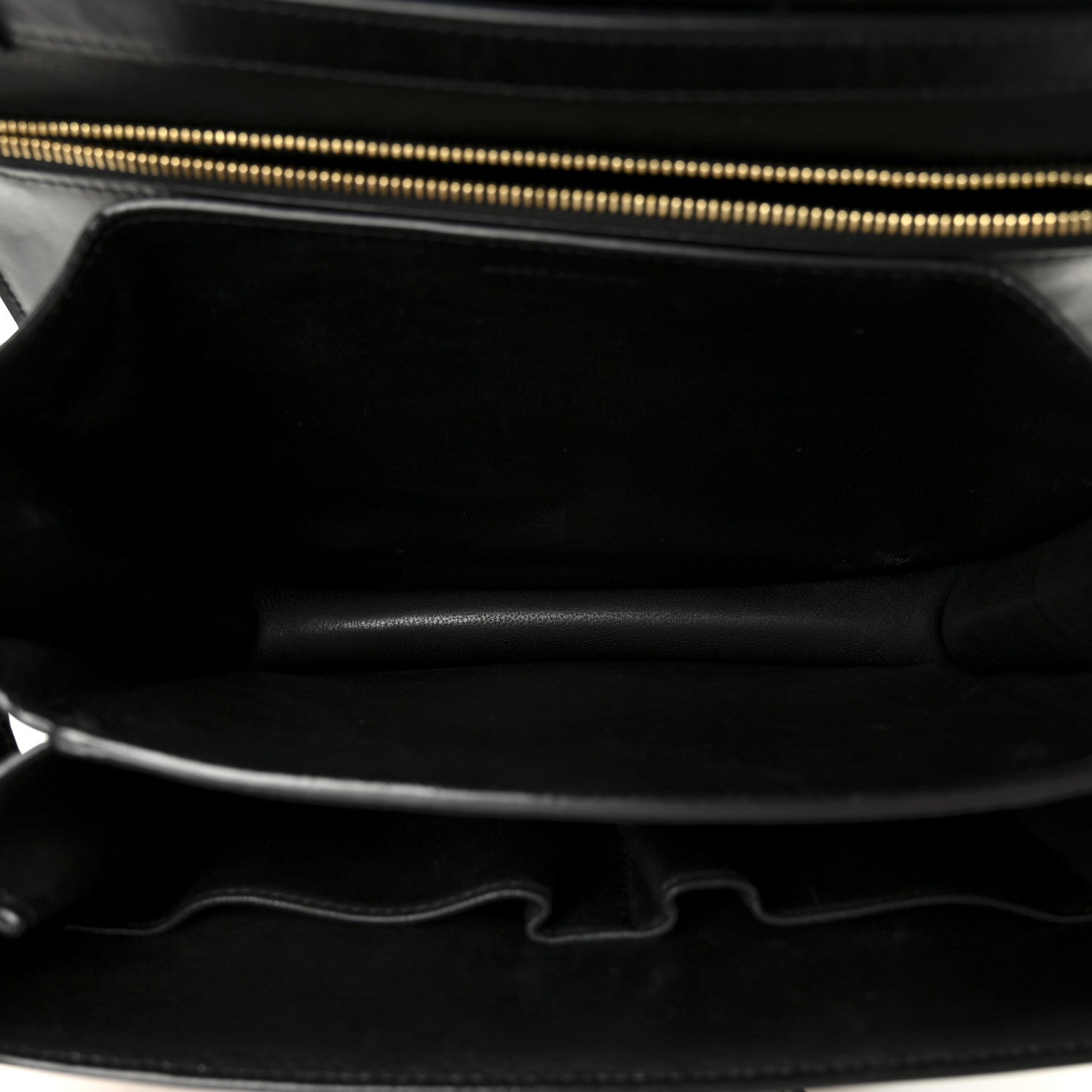 Celine Box Calfskin Medium Classic Box Flap Bag Black 5 of 12