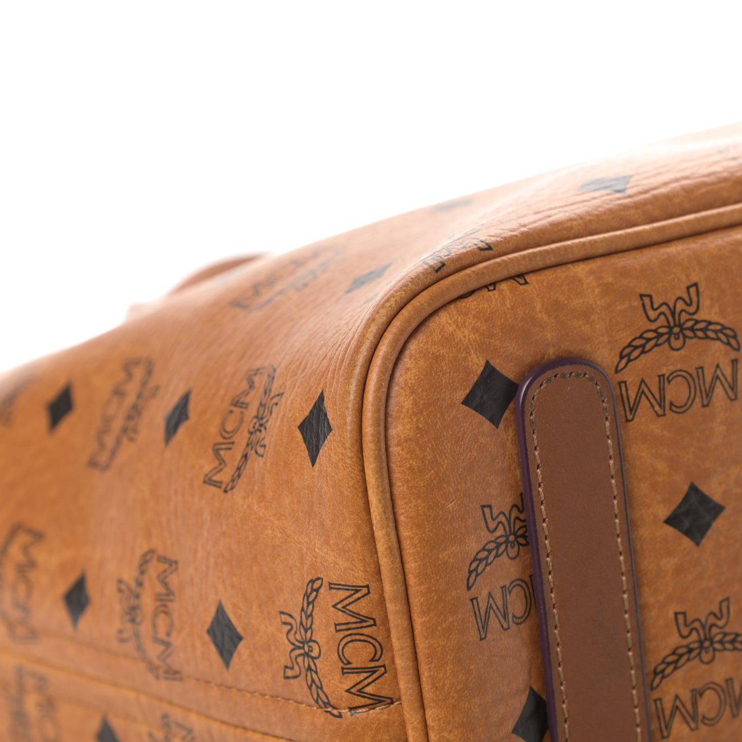 Visetos Medium Liz Reversible Shopper Tote Cognac