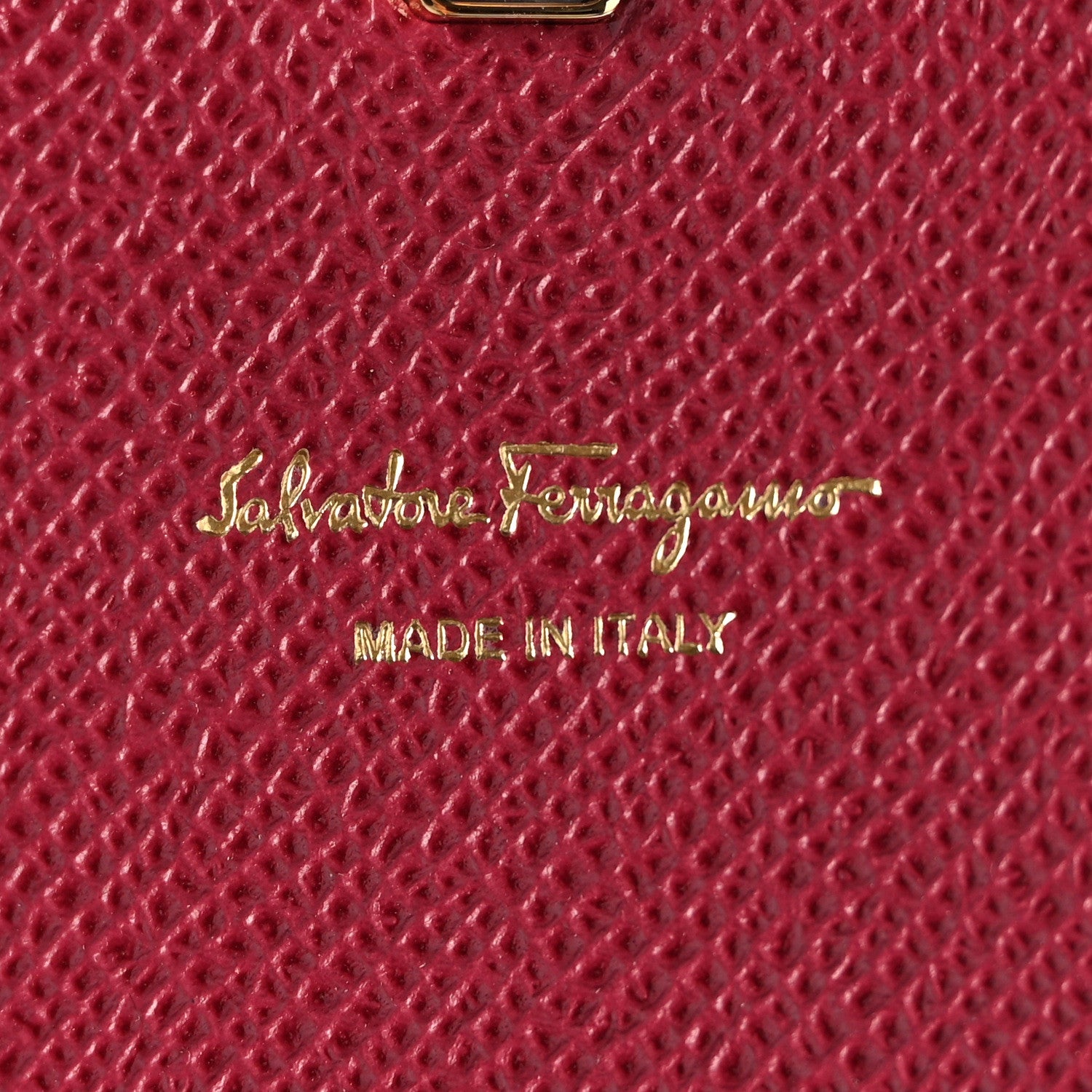 Salvatore Ferragamo Printed Calfskin Gancini Icona Mini Bag Melagrana 4 of 9