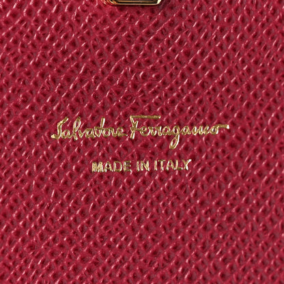 Salvatore Ferragamo Printed Calfskin Gancini Icona Mini Bag Melagrana 4 of 9