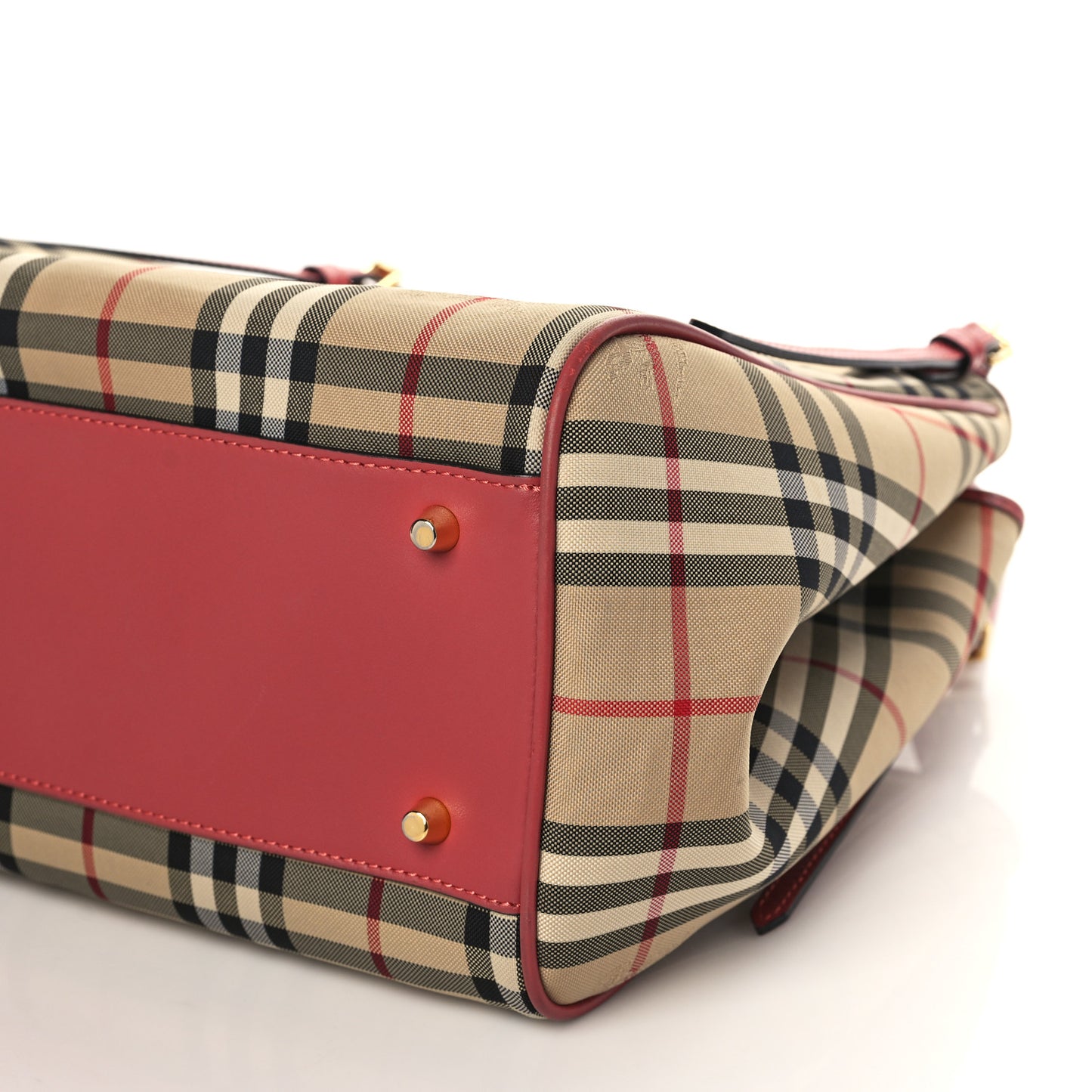Horseferry Check Small Canterbury Tote Antique Rose