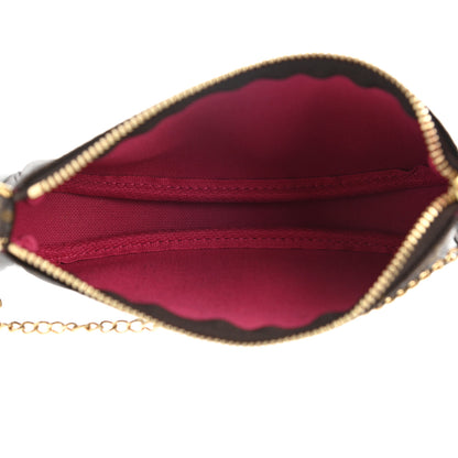 Louis Vuitton Monogram 2020 Christmas Animation Roller Coaster Mini Pochette Accessories Pivoine 5 of 7