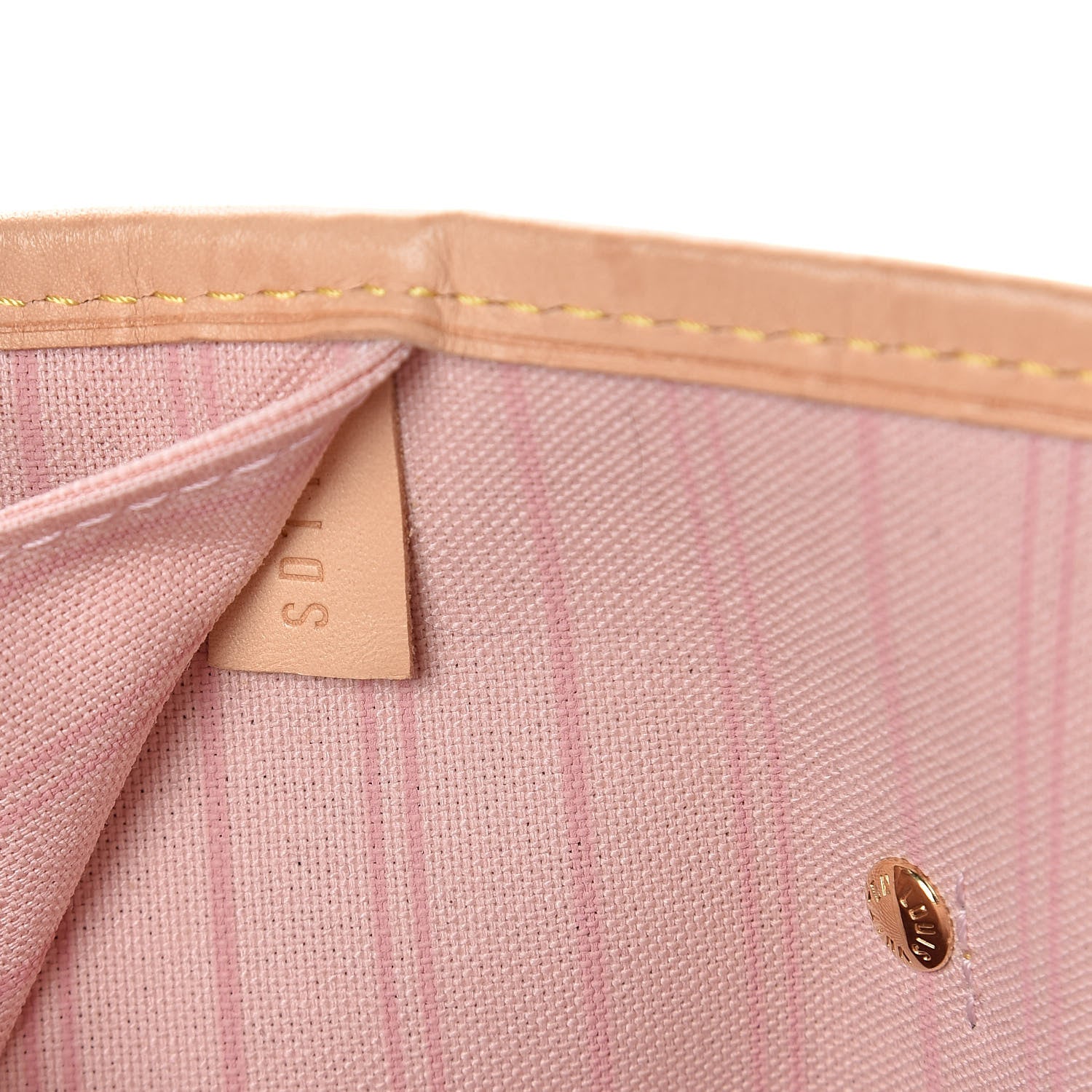 Louis Vuitton Damier Azur Neo Neverfull MM Rose Ballerine 7 of 11