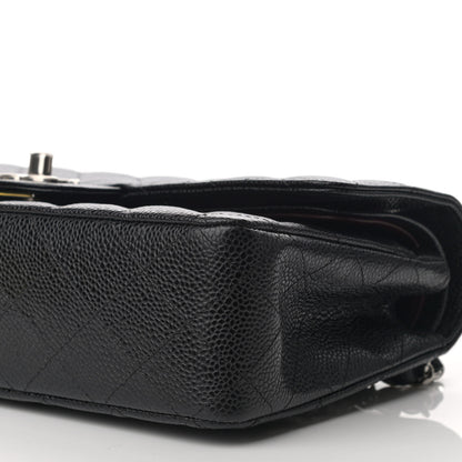 Chanel Caviar Quilted Medium Double Flap Black 10 of 11