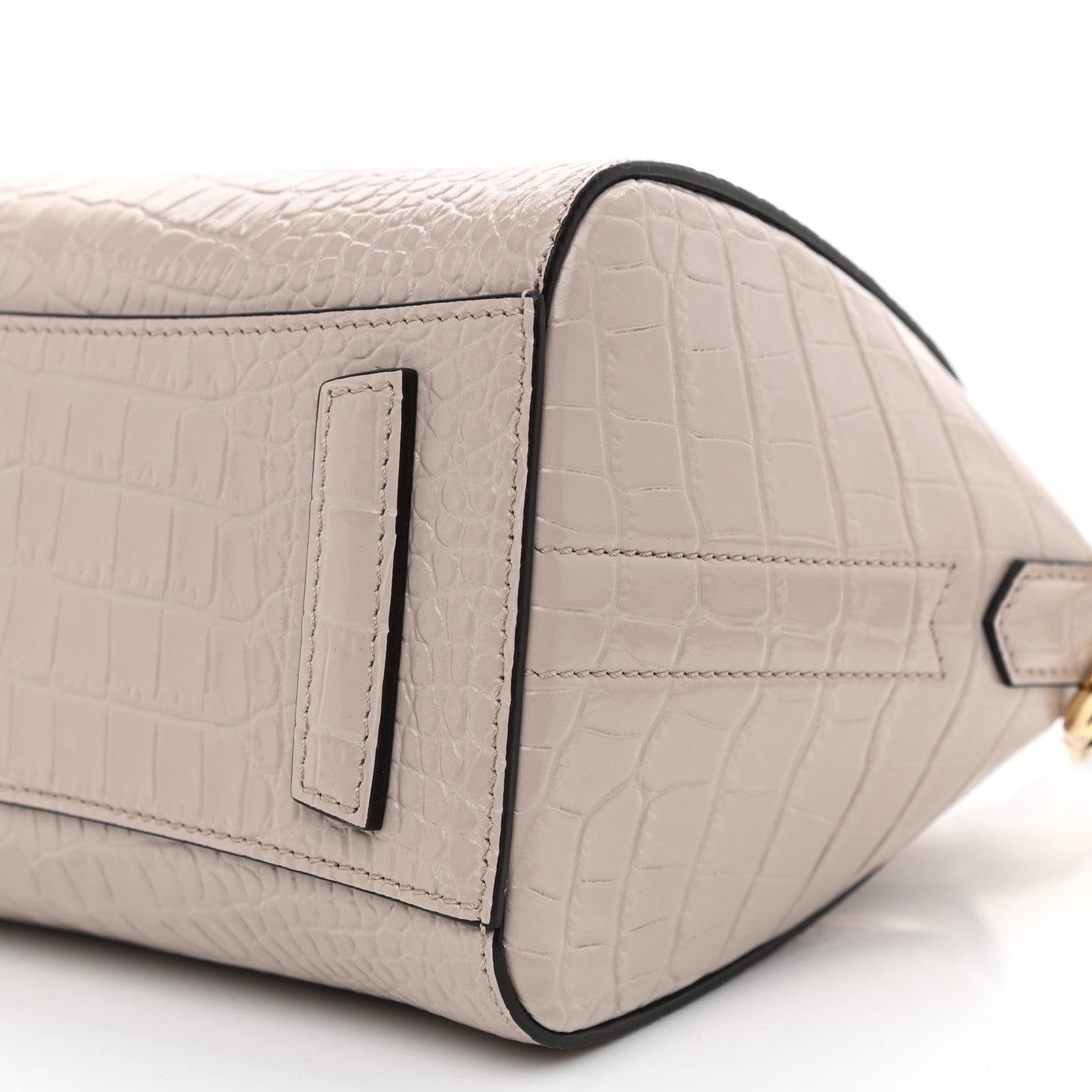 Givenchy Calfskin Crocodile Embossed Mini Antigona Dune 6 of 8
