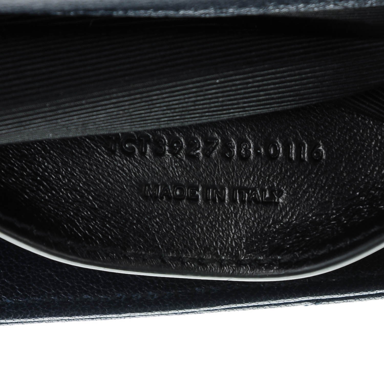 Saint Laurent Sheepskin Matelasse Chevron Monogram Large College Satchel Navy Blue 7 of 8