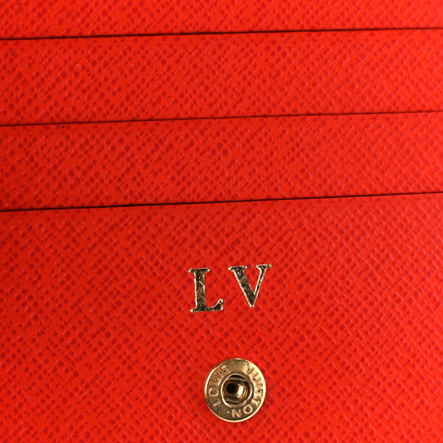 Monogram Insolite Coin Purse Wallet Red