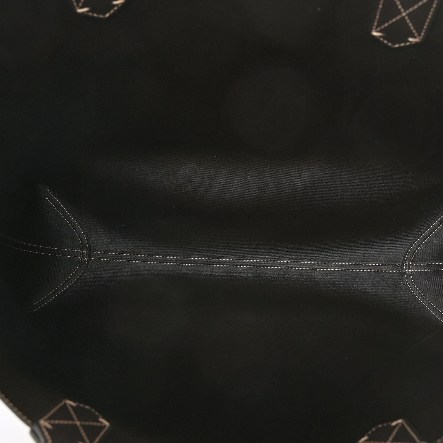 Gucci Calfskin GG Supreme Monogram Medium Reversible Tote Dark Brown 5 of 13