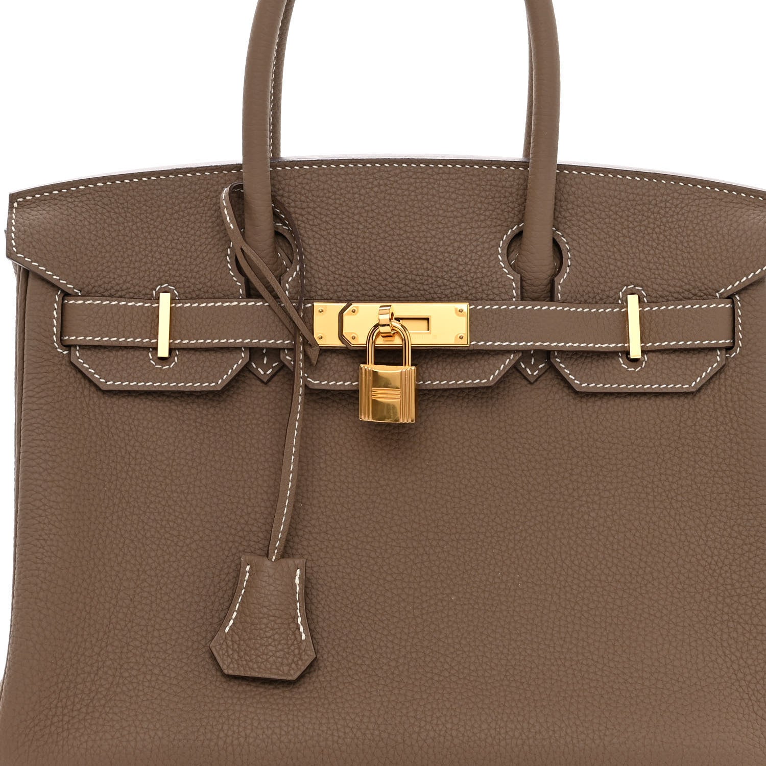 Hermes Togo Birkin 30 Etoupe 7 of 10