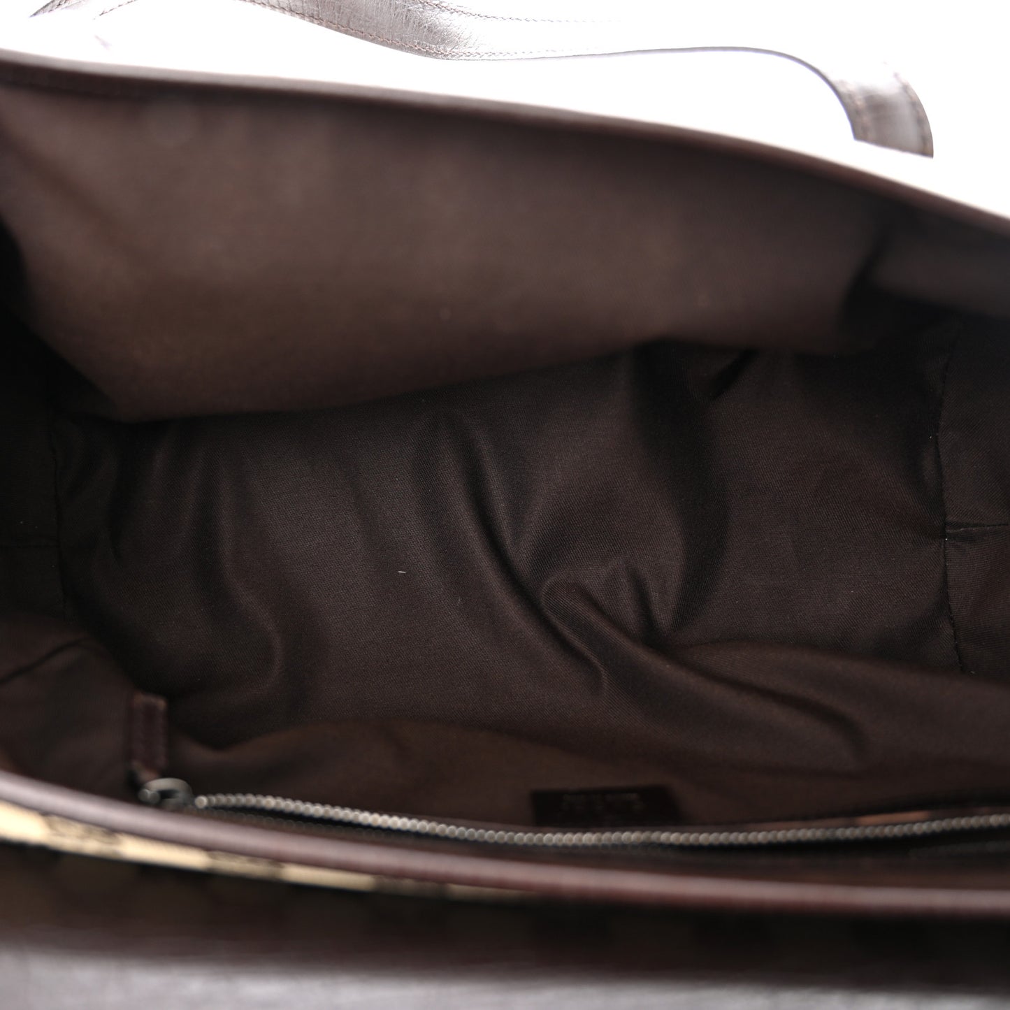 Monogram Bamboo Bullet Handbag Brown