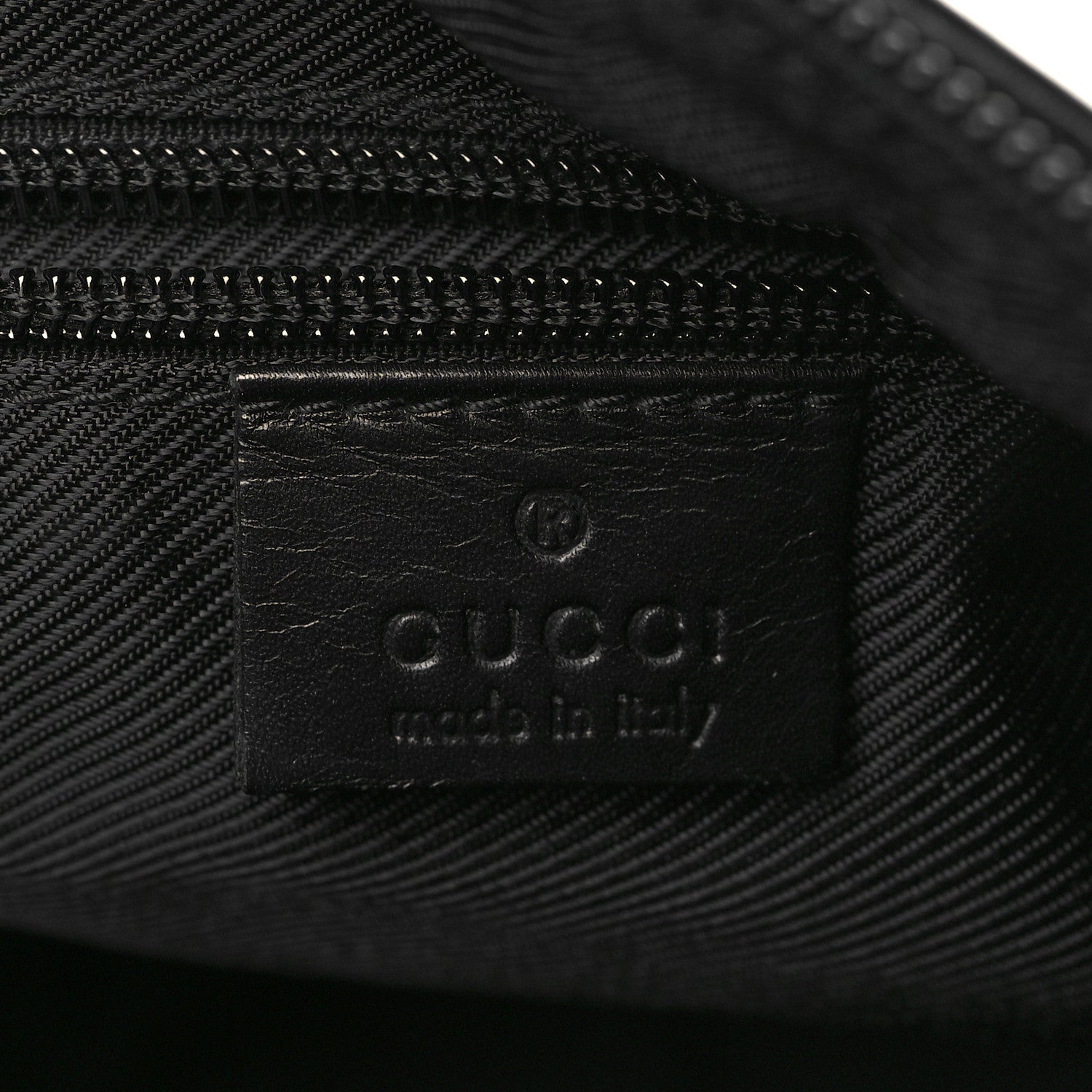 Gucci Denim Monogram Tote Bag Black 6 of 9