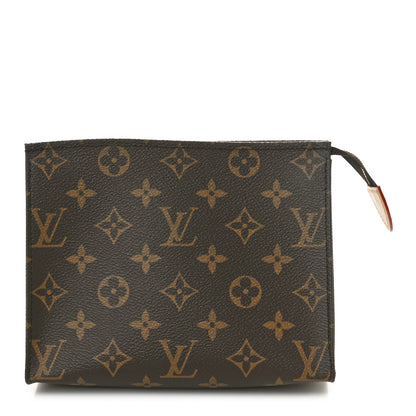 Louis Vuitton Monogram Toiletry Pouch 19 Red 1 of 7