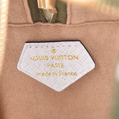 Louis Vuitton Monogram Giant Beach Pouch Kaki 8 of 9