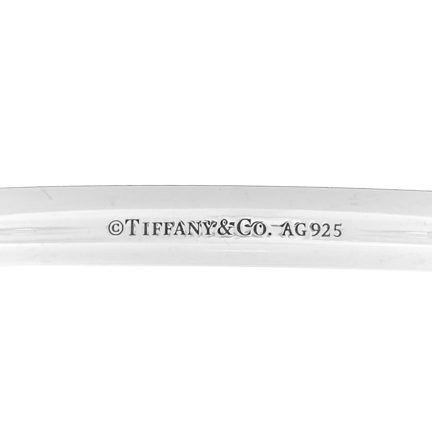 Tiffany Sterling Silver HardWear Ball Wire Bracelet 4 of 6