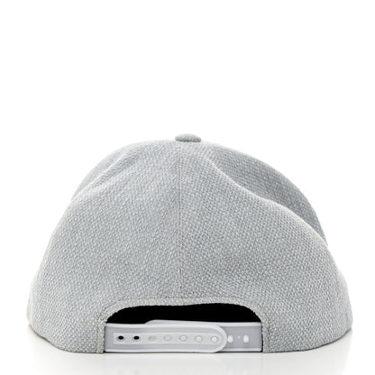 Chanel Tweed Sequin Airline CC Cap Hat Light Blue 6 of 8