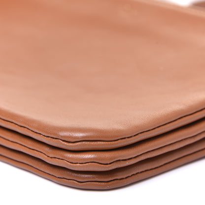 Celine Lambskin Small Trio Crossbody Bag Tan 7 of 15