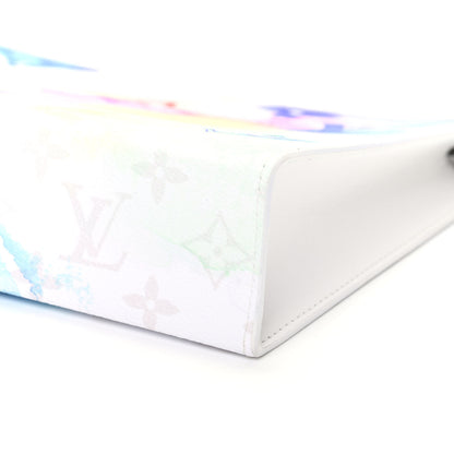 Louis Vuitton Monogram Watercolor Pochette Voyage MM Multicolor 8 of 9