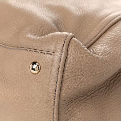 Gucci Pebbled Calfskin Medium Soho Shoulder Bag Camelia 12 of 12