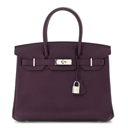 Hermes Fjord Birkin 30 Cassis 1 of 10