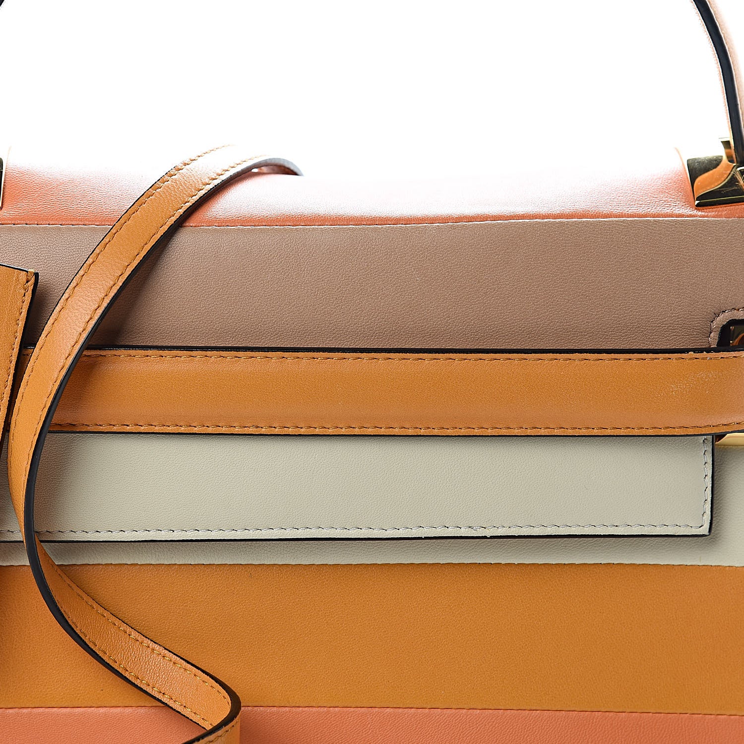 Valentino Garavani Nappa Small My Rockstud Frame Bag Mandarin Sorbet Multicolor 7 of 9