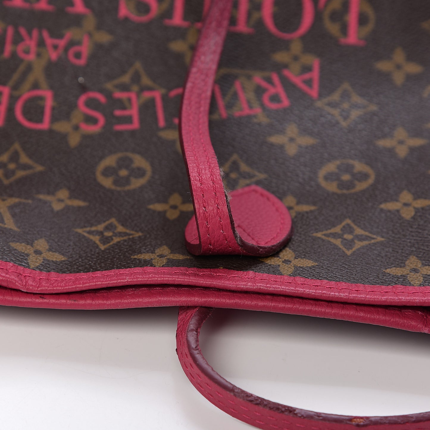 Monogram Articles de Voyage Ikat Neverfull GM Rose Indien