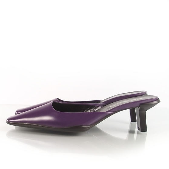 Leather Mules 38 Viola