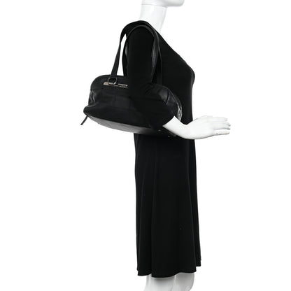 Chanel Caviar Square Stitched Bowler Black 2 of 10
