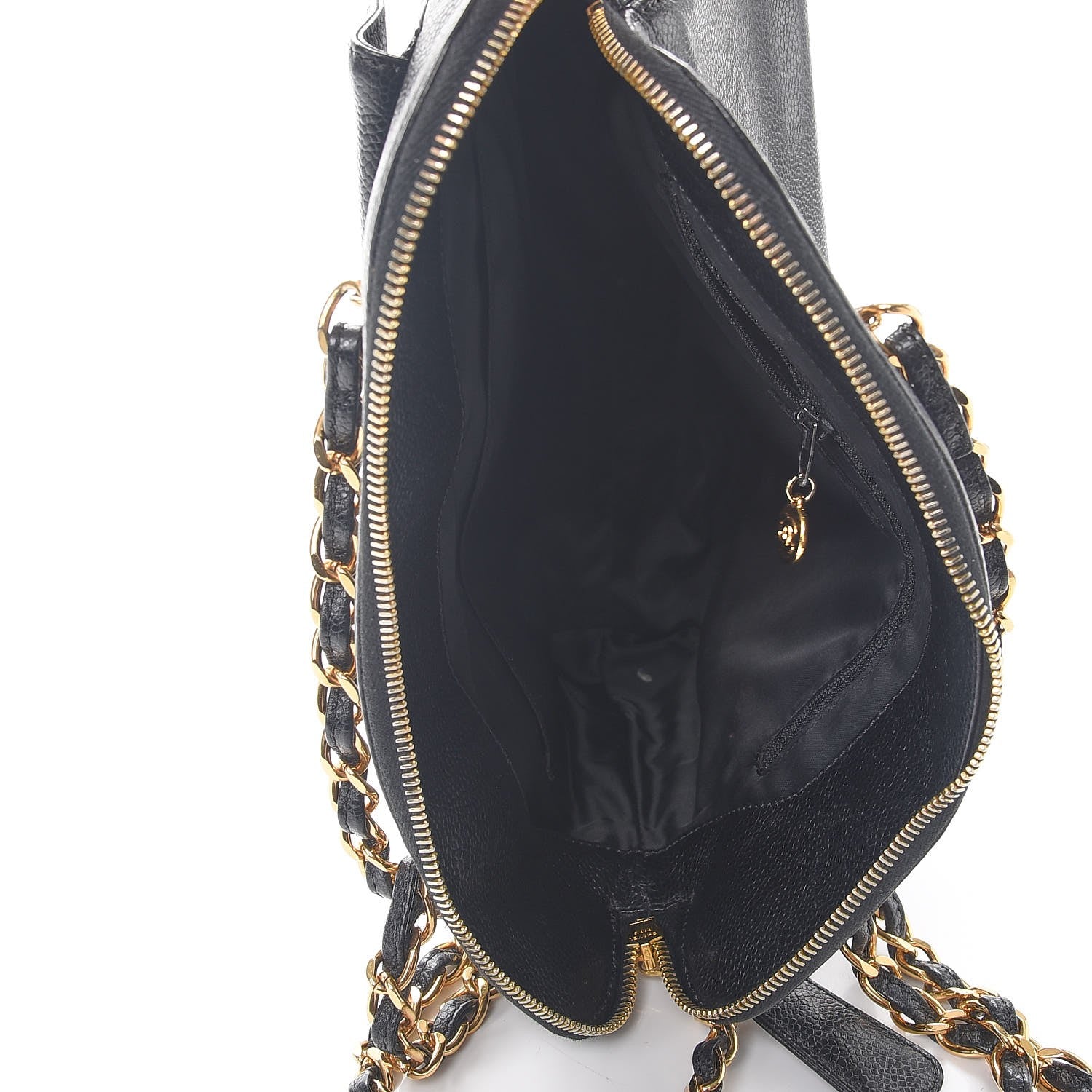 Chanel Caviar Flap Shoulder Bag Black 5 of 8