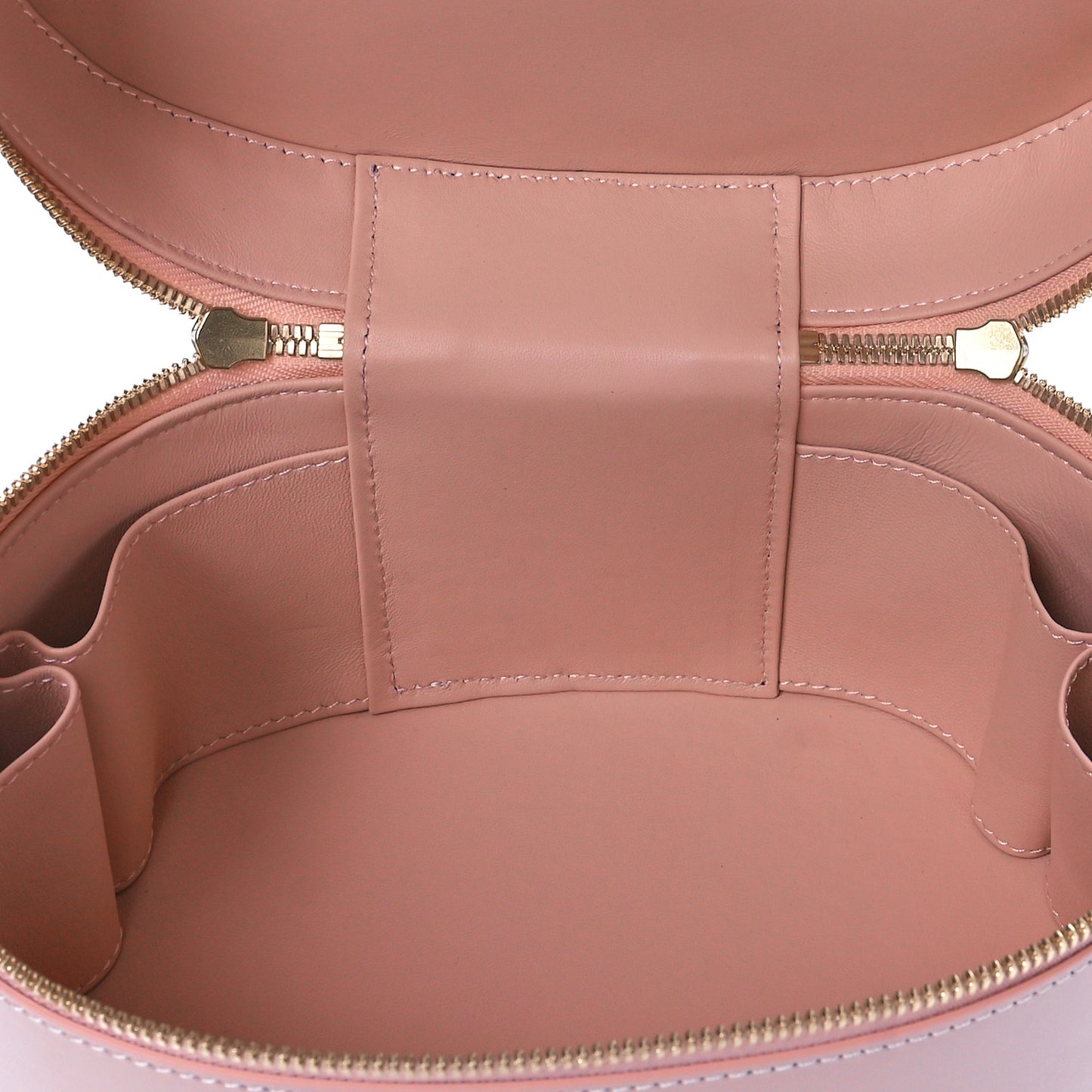 Calfskin Train Case Crossbody Rosa