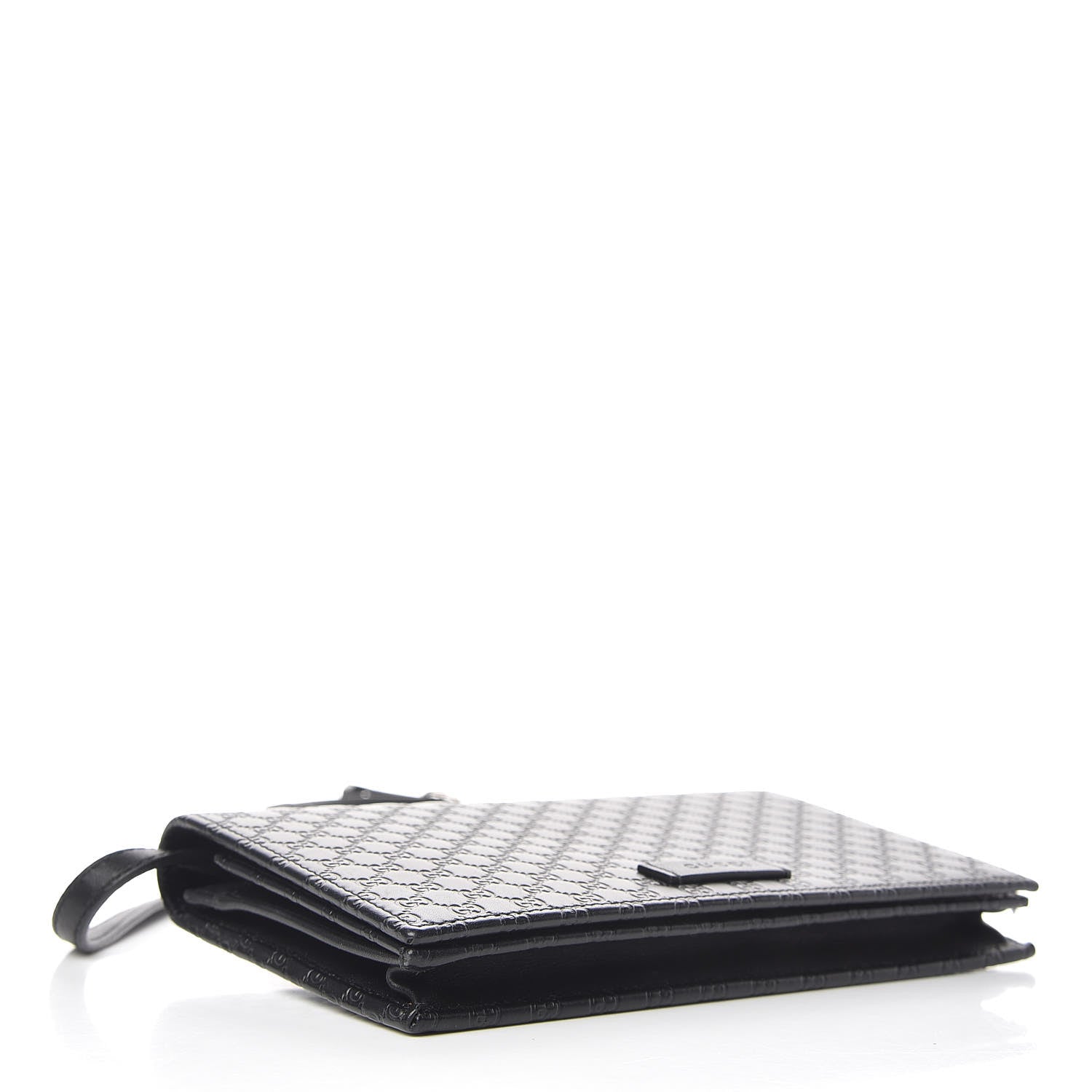 Gucci Microguccissima Crossbody Wallet Black 4 of 10