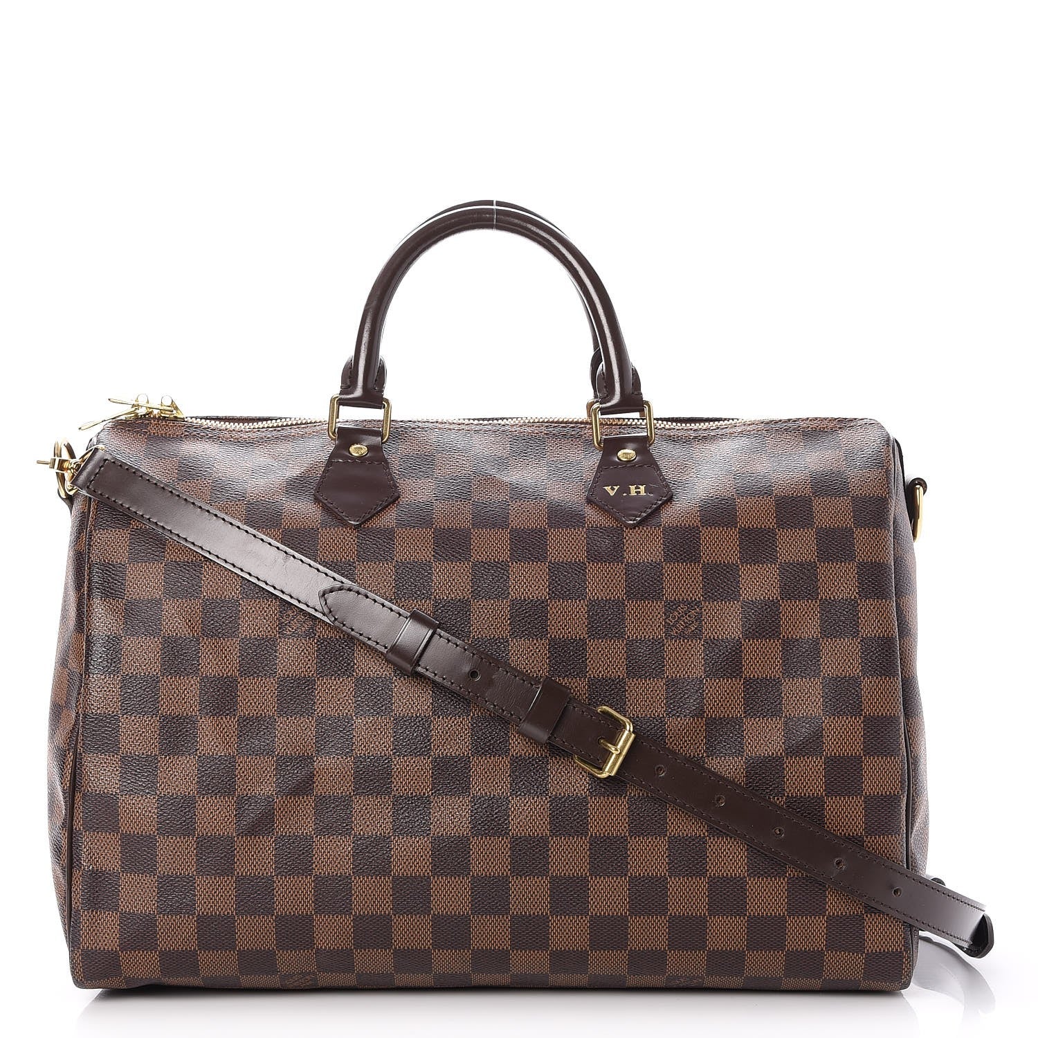 Louis Vuitton Damier Ebene Speedy Bandouliere 35 1 of 10