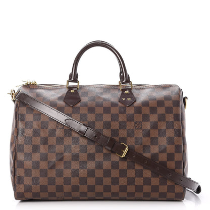 Louis Vuitton Damier Ebene Speedy Bandouliere 35 1 of 10