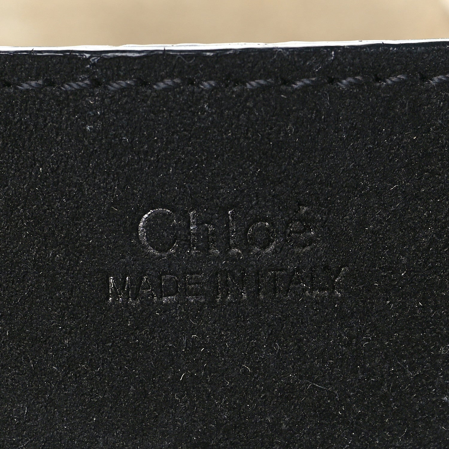 Chloe Suede Calfskin Mini Drew Shoulder Bag Black 6 of 10