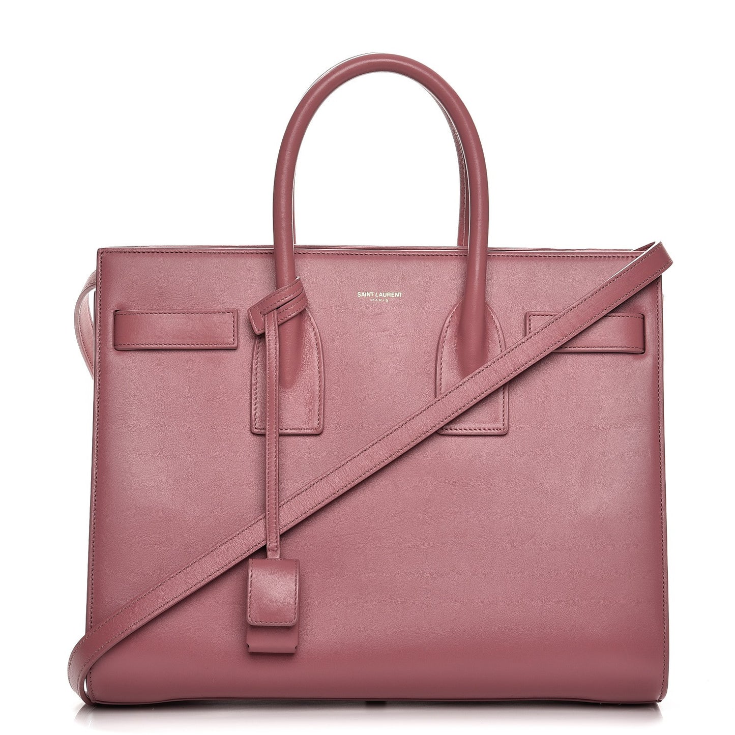 Calfskin Small Sac De Jour Dark Rose