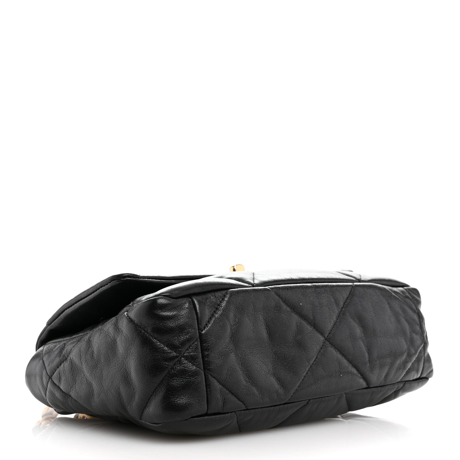 Chanel Lambskin Quilted Medium Chanel 19 Flap Black 4 of 11