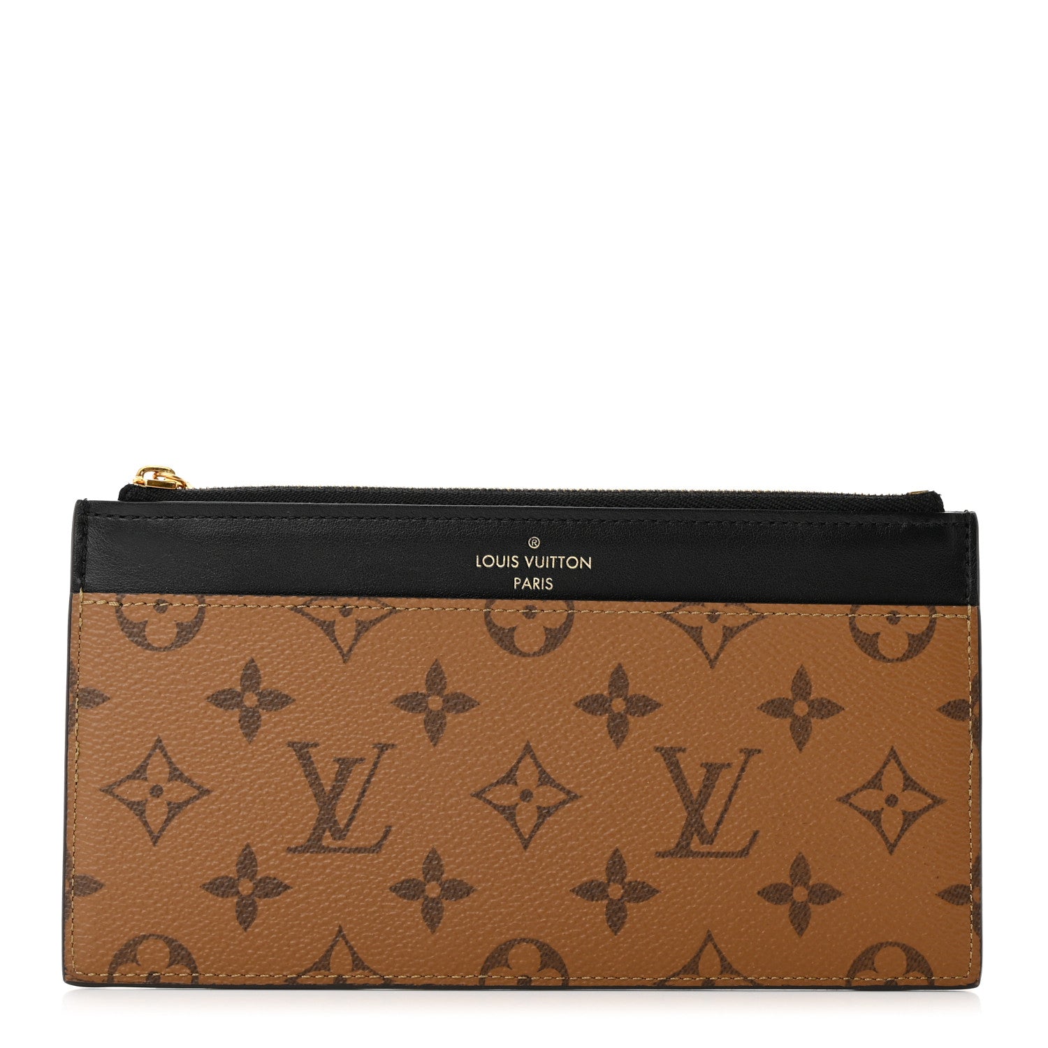 Louis Vuitton Reverse Monogram Slim Purse 1 of 10