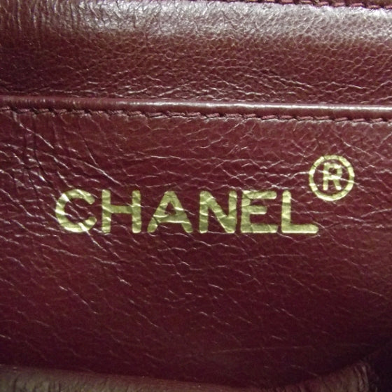Lambskin Quilted Flap Black GHW