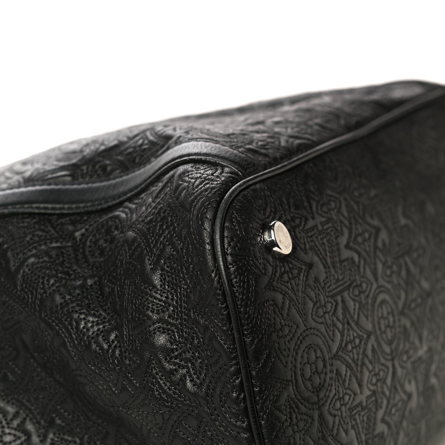 Monogram Lambskin Antheia Ixia MM Black