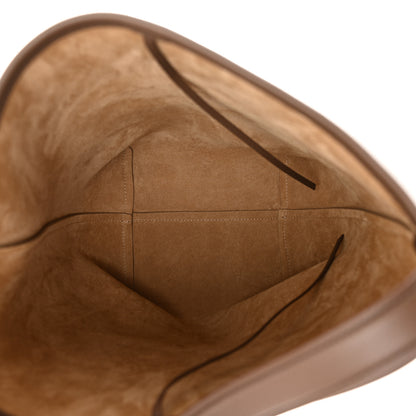 The Row Grained Calfskin Medium N/S Park Tote Dark Olive 5 of 10