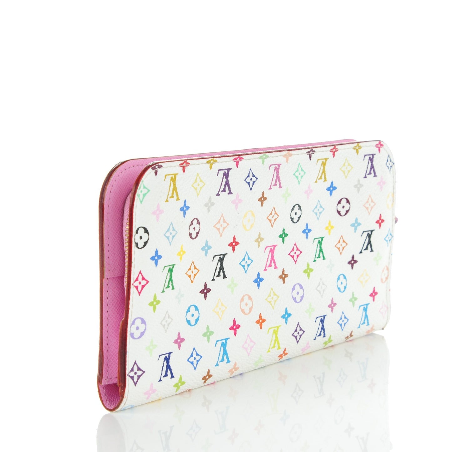 Monogram Multicolor Insolite Wallet White Litchi