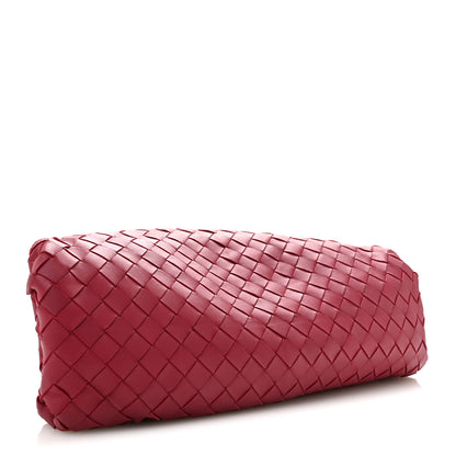 Bottega Veneta Nappa Maxi Intrecciato The Pouch Oversized Clutch Amaranto 4 of 11