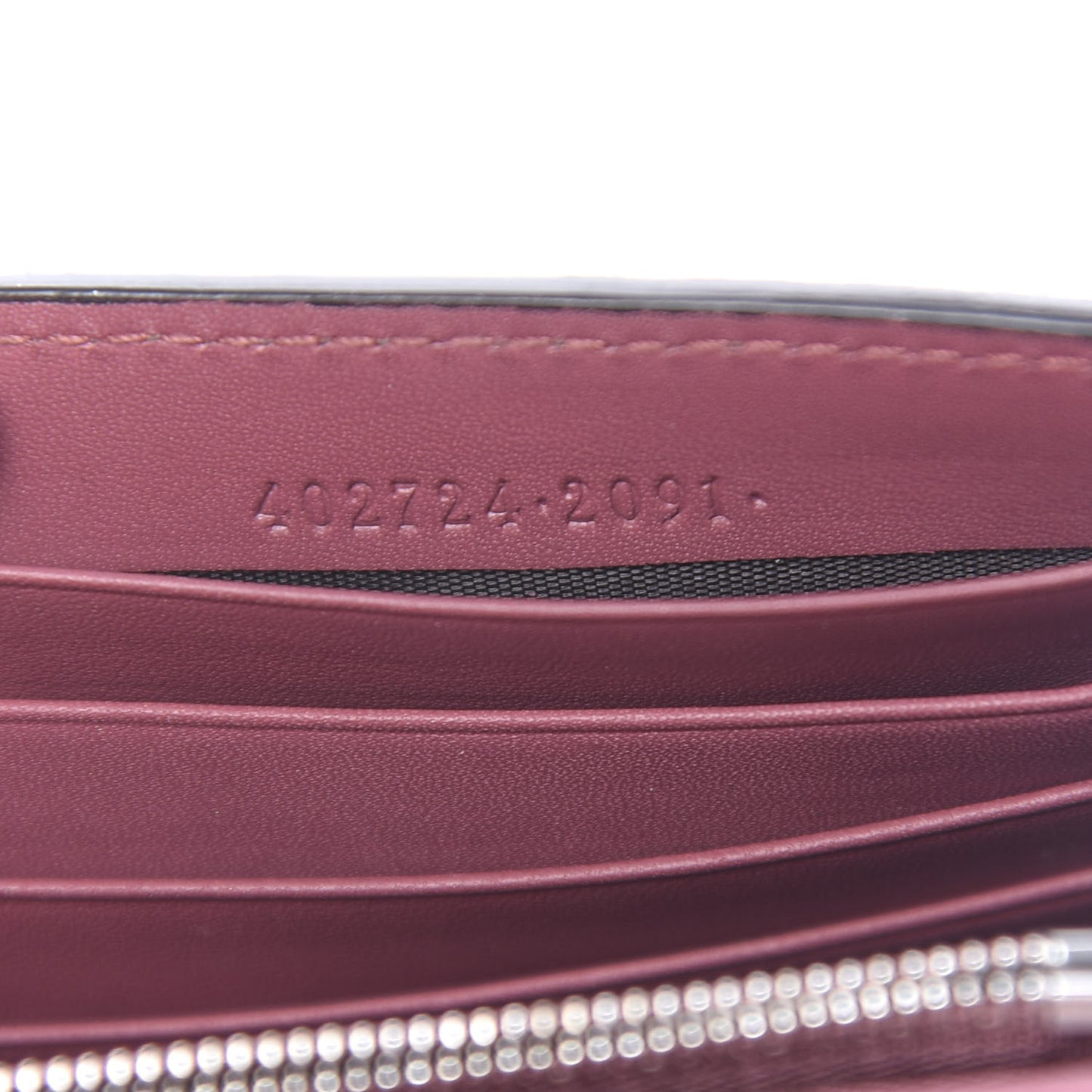 GG Supreme Monogram Blooms Chain Wallet Beige Multicolor Dry Rose