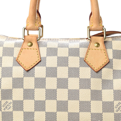 Louis Vuitton Damier Azur Speedy 25 14 of 14