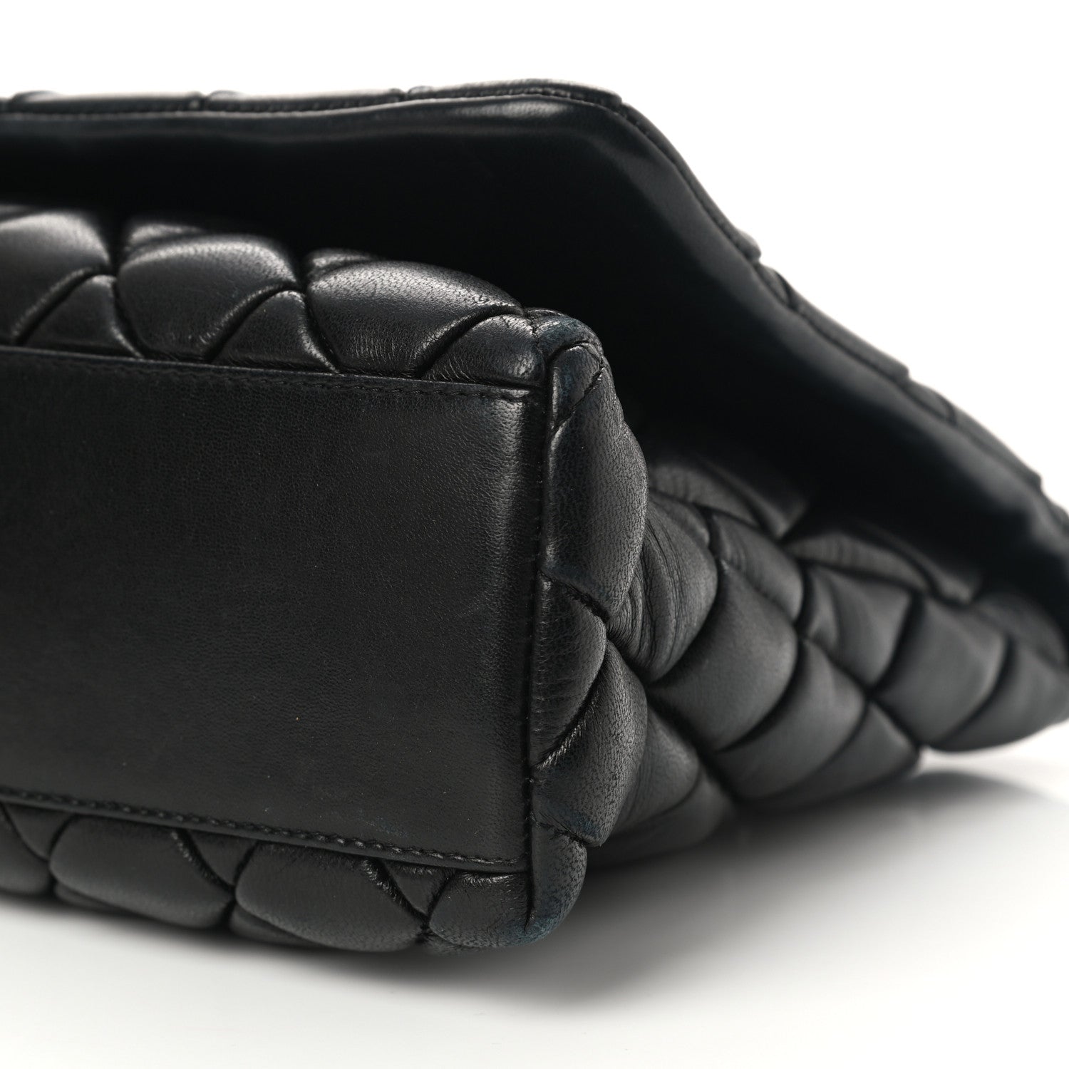 Chanel Lambskin Large New Bubble Flap Black 10 of 12